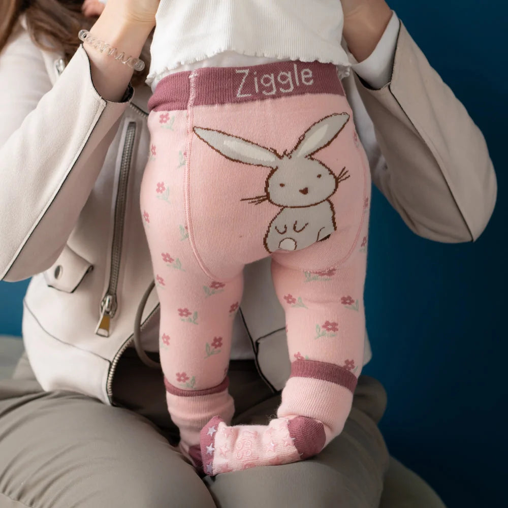 Knitted Bunny Leggings & Socks Set