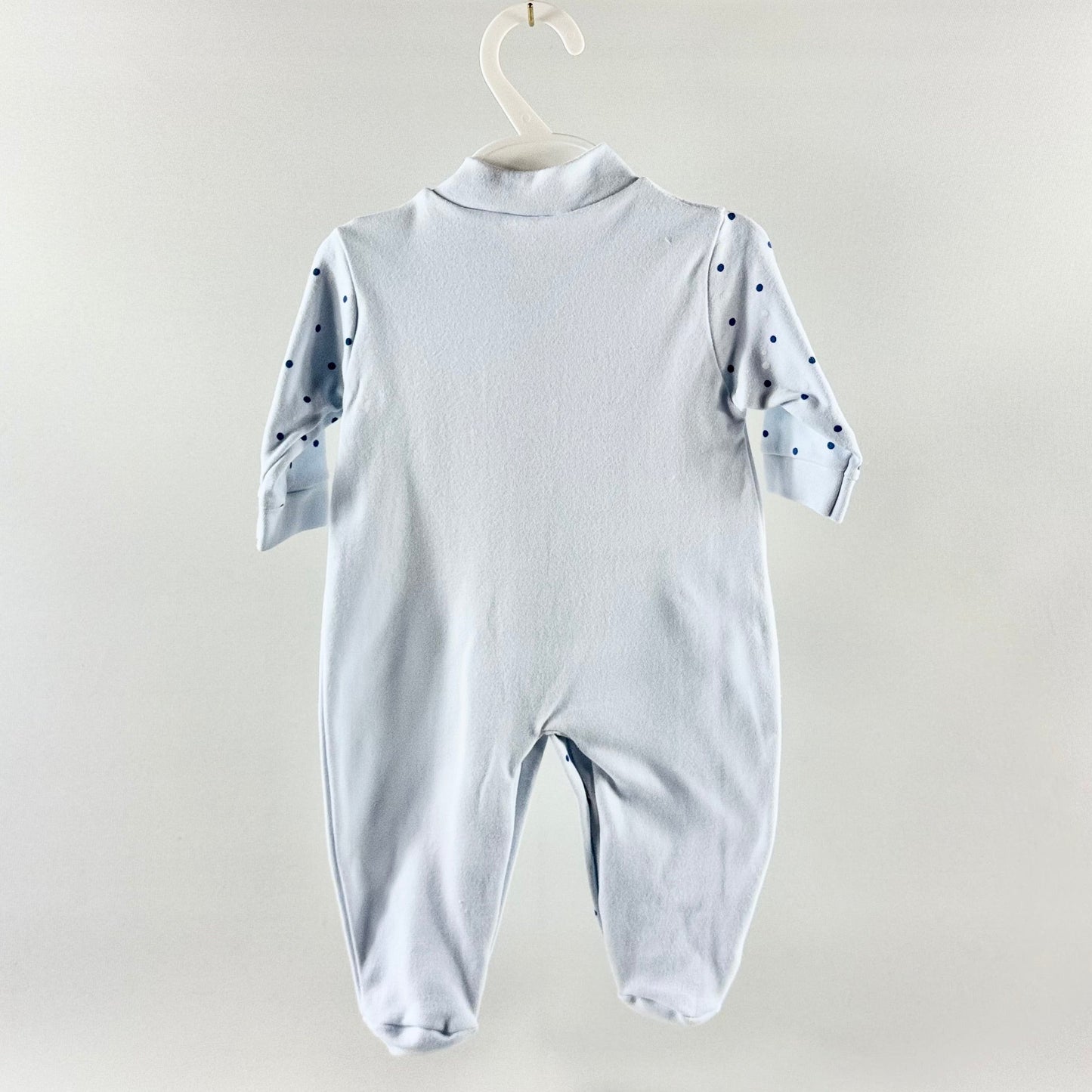 Triple Star Sleepsuit - Blue
