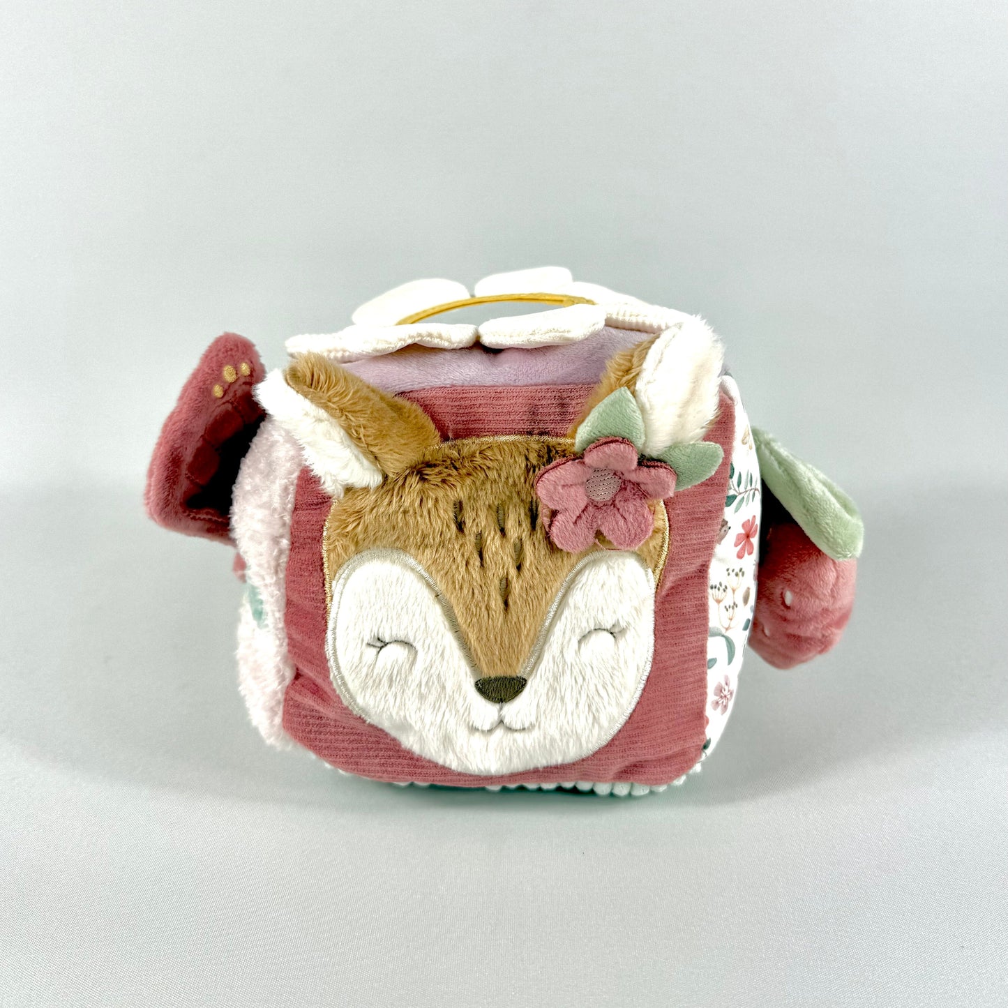 Soft Activity Cube - Pink Fairy Garden