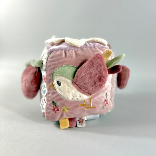 Soft Activity Cube - Pink Fairy Garden