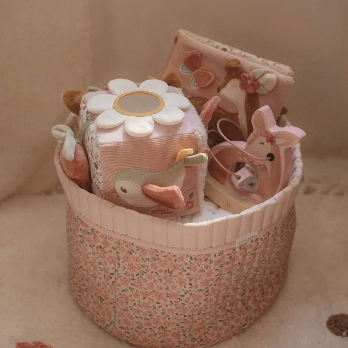 Soft Activity Cube - Pink Fairy Garden