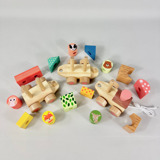 Woodland Puzzle Train