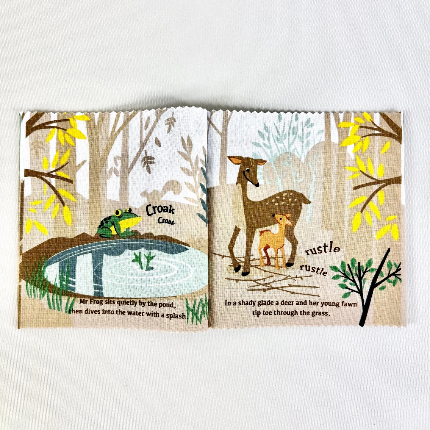 The Woodland Hush Rag Book