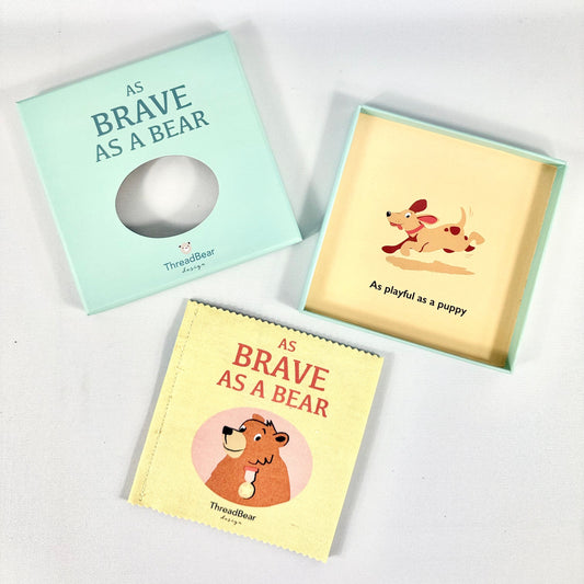 As Brave As A Bear Rag Book