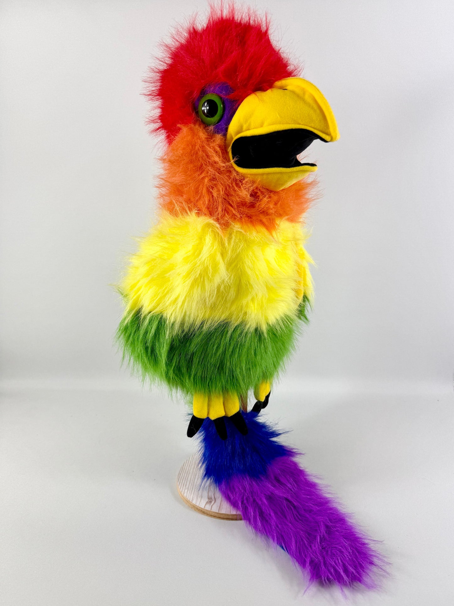 Rainbow Bird Puppet