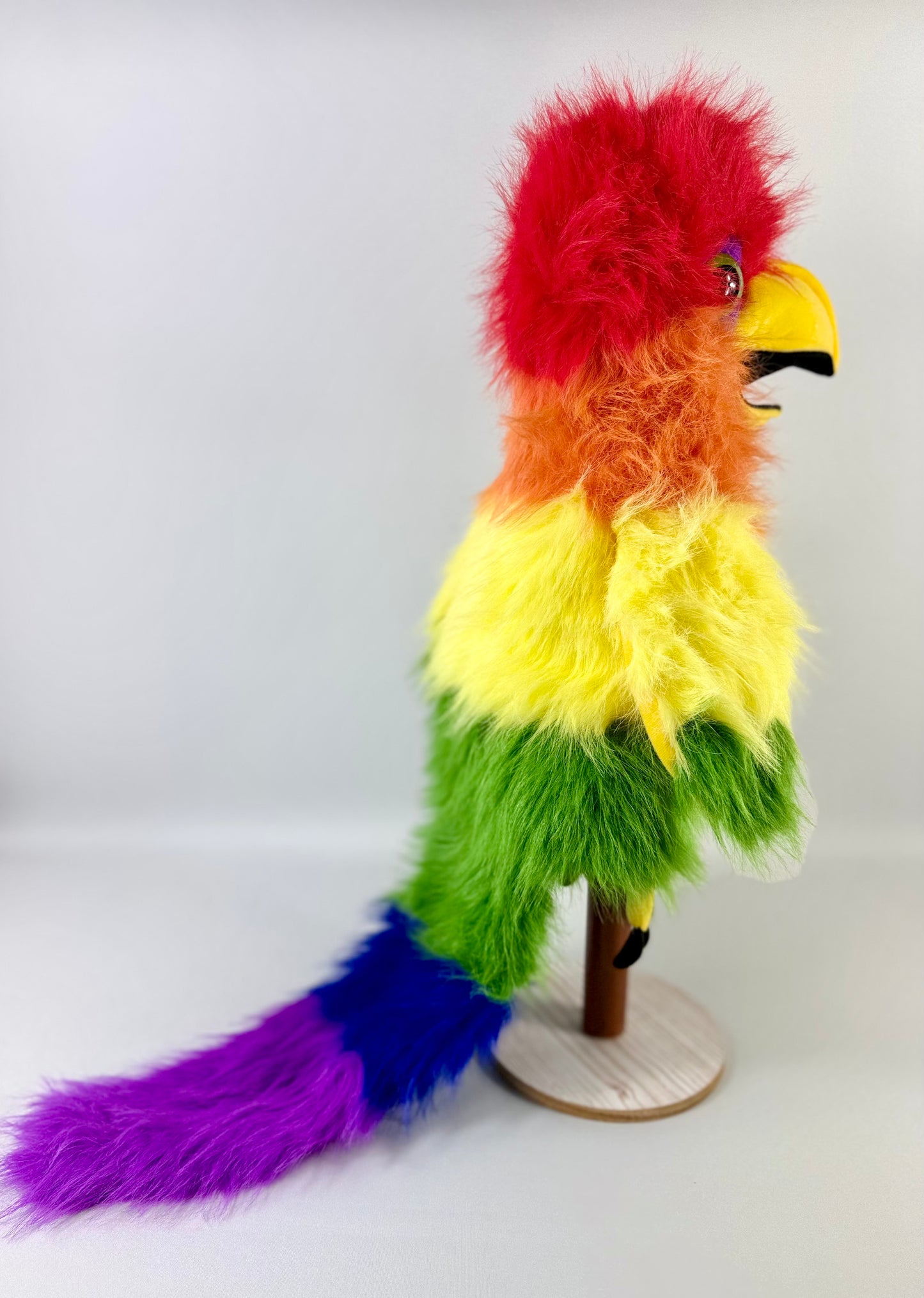 Rainbow Bird Puppet