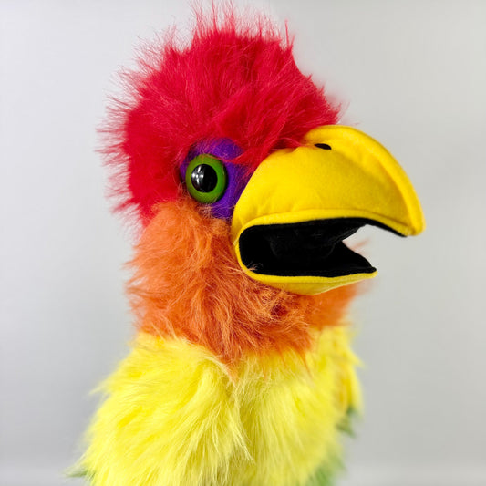 Rainbow Bird Puppet