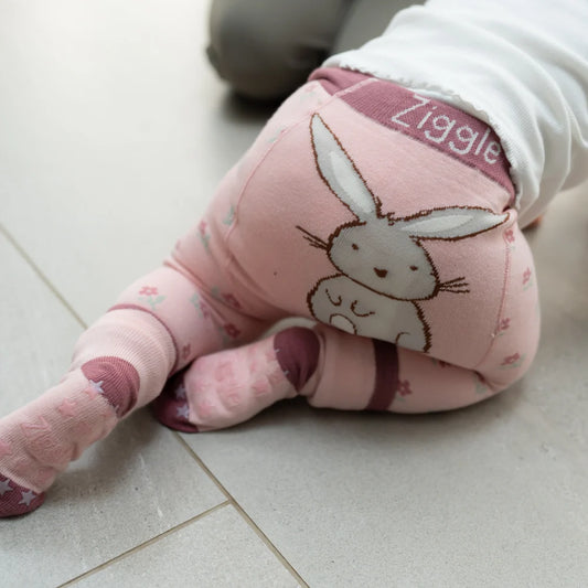 Knitted Bunny Leggings & Socks Set