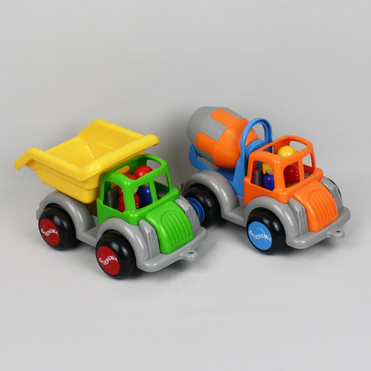 Toy Set - Tipper Truck and Cement Mixer