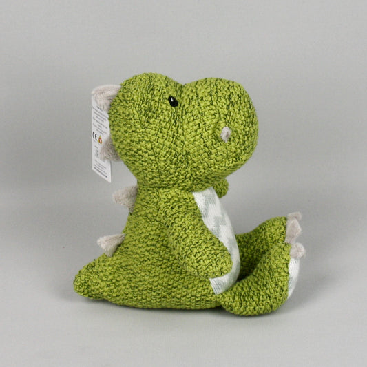 Green Knitted Dragon