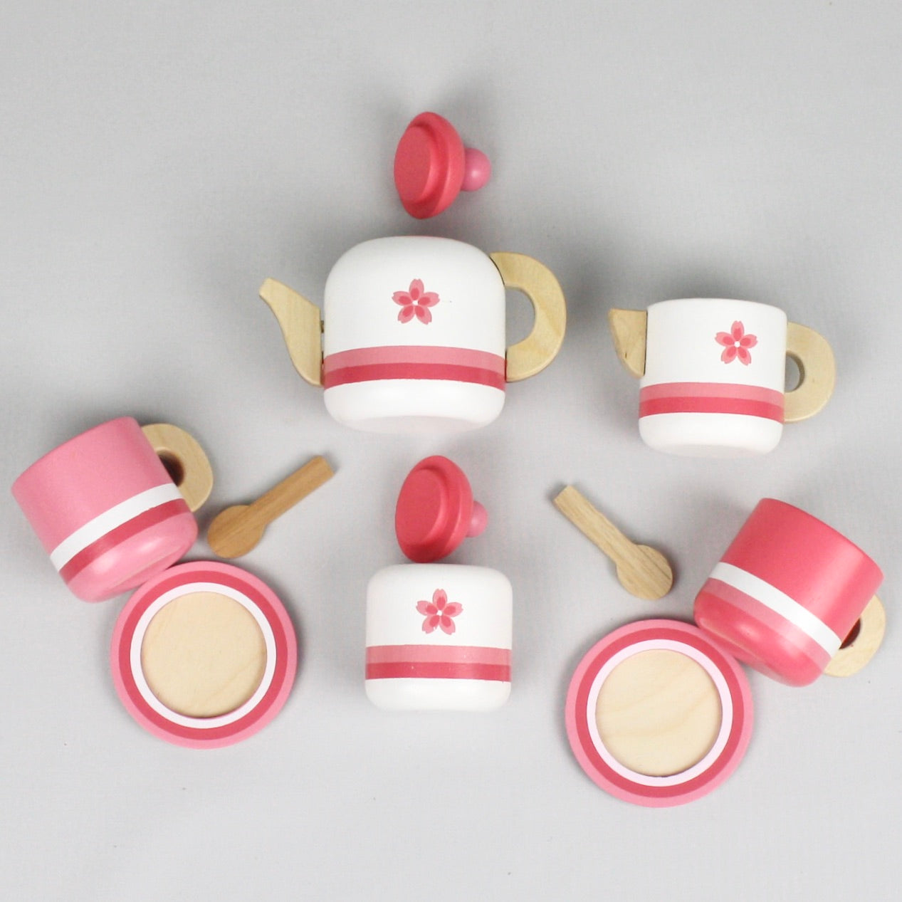 Pink Tea Set