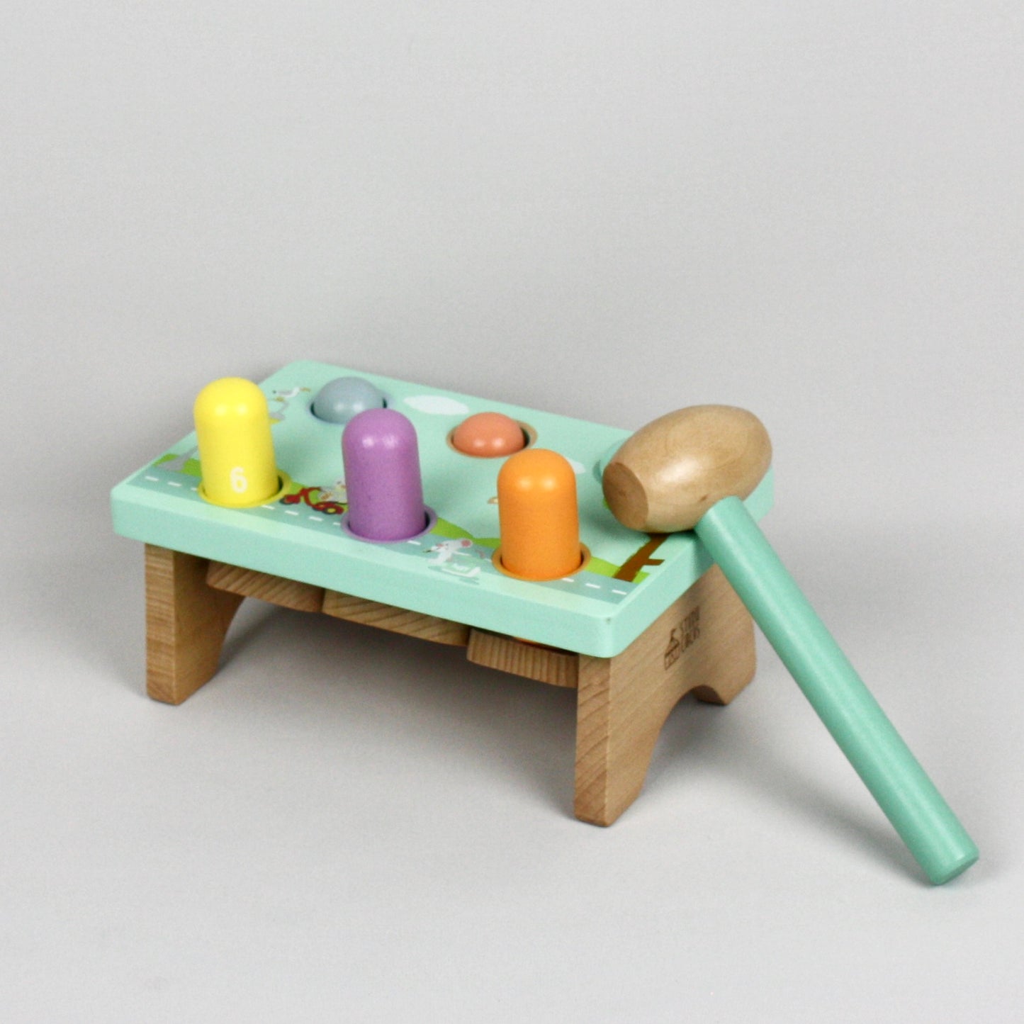 Wooden Pop Up Hammer Bench