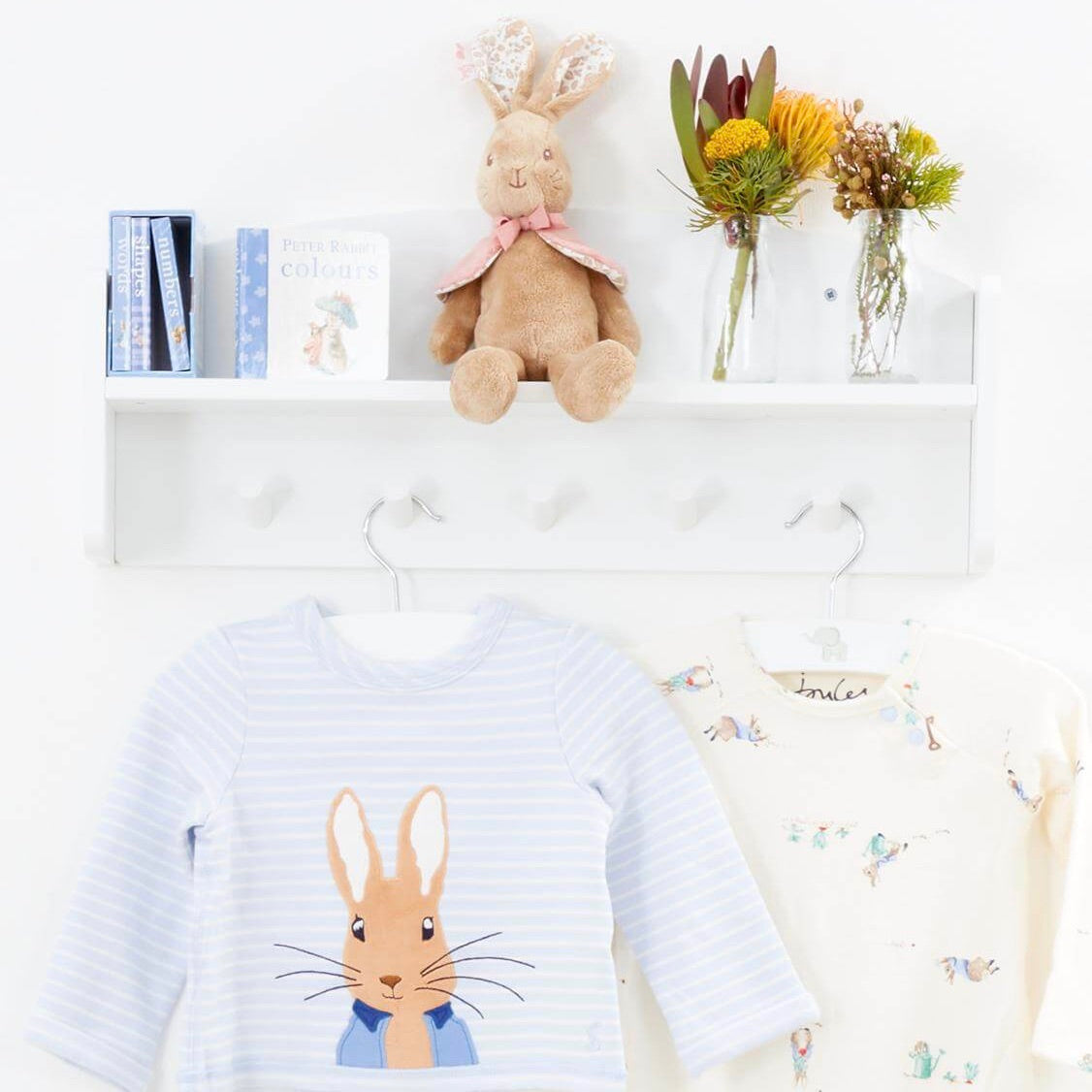 Heritage Flopsy Bunny Gift Set - Soft Toy & Rattle