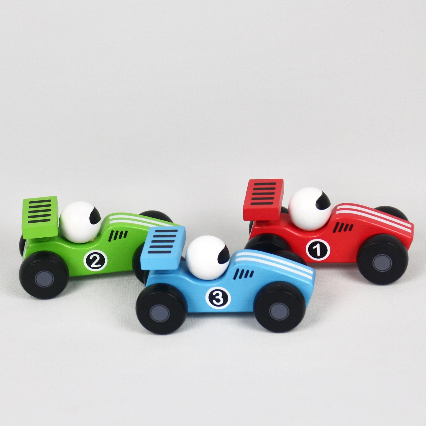 Red Wooden Racing Car