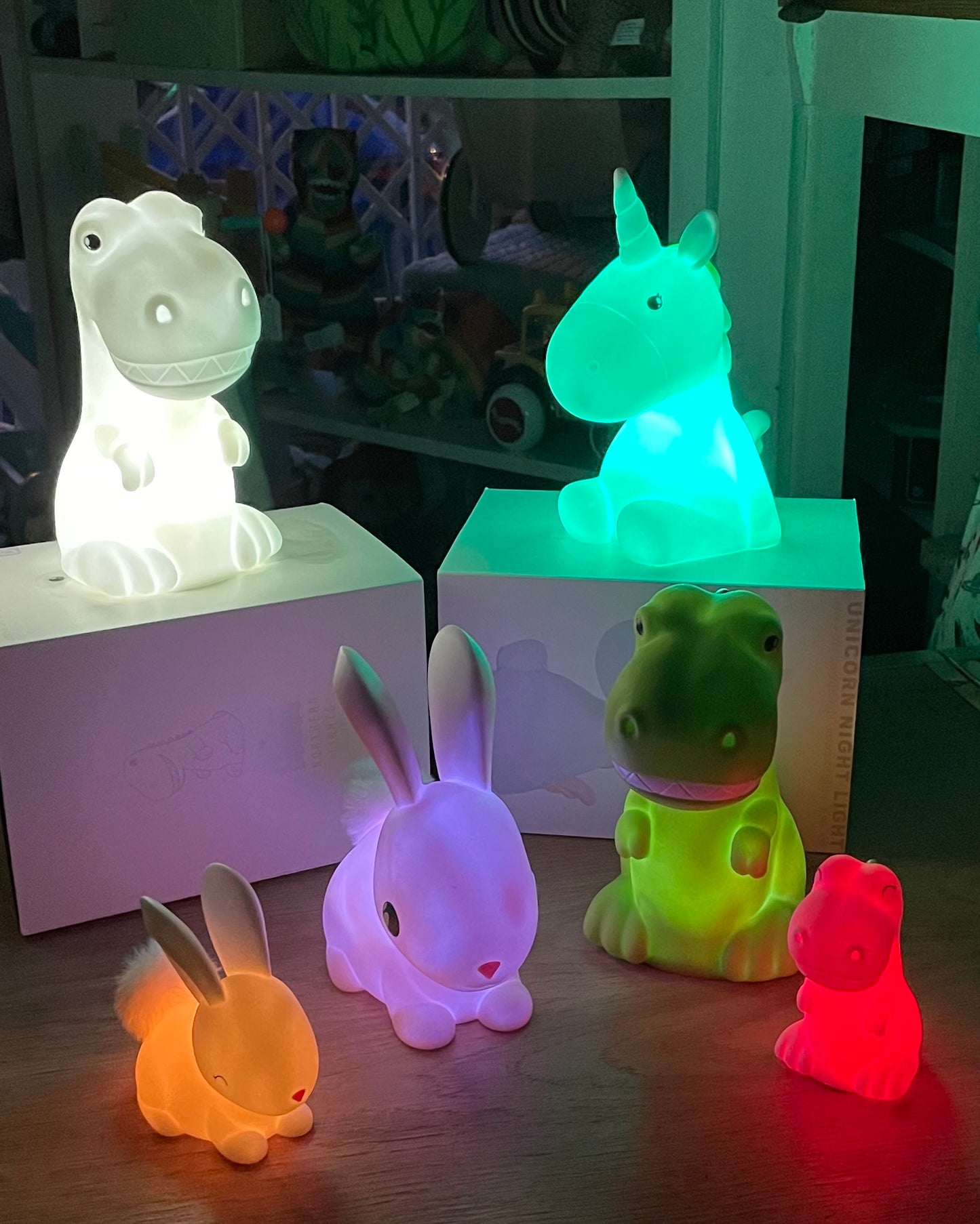 Rechargeable Dinosaur Nightlight