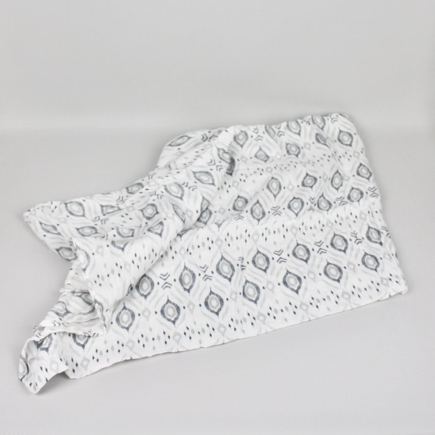 Grey Ikat Bamboo Swaddle & Corduroy Miffy