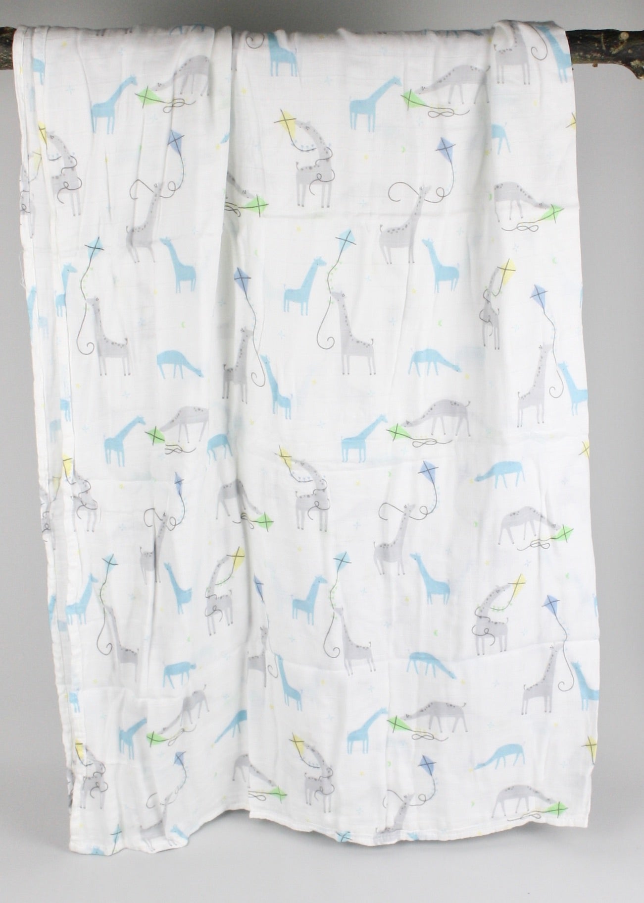 Giraffe & Kites Bamboo Swaddle