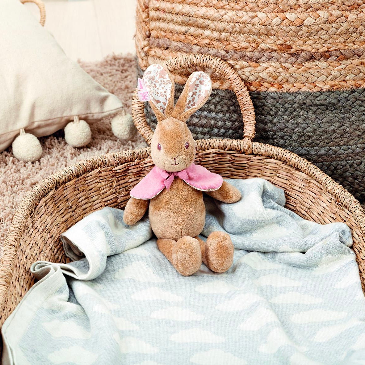 Heritage Flopsy Bunny Gift Set - Soft Toy & Rattle