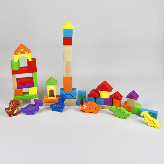 50 piece Dinosaur Building Blocks Set