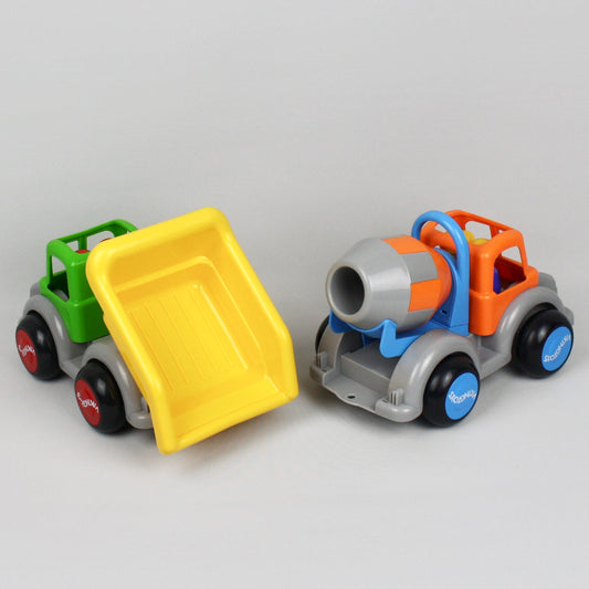 Toy Set - Tipper Truck and Cement Mixer