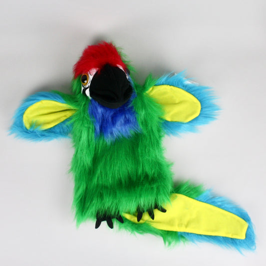 Green Amazon Macaw Puppet