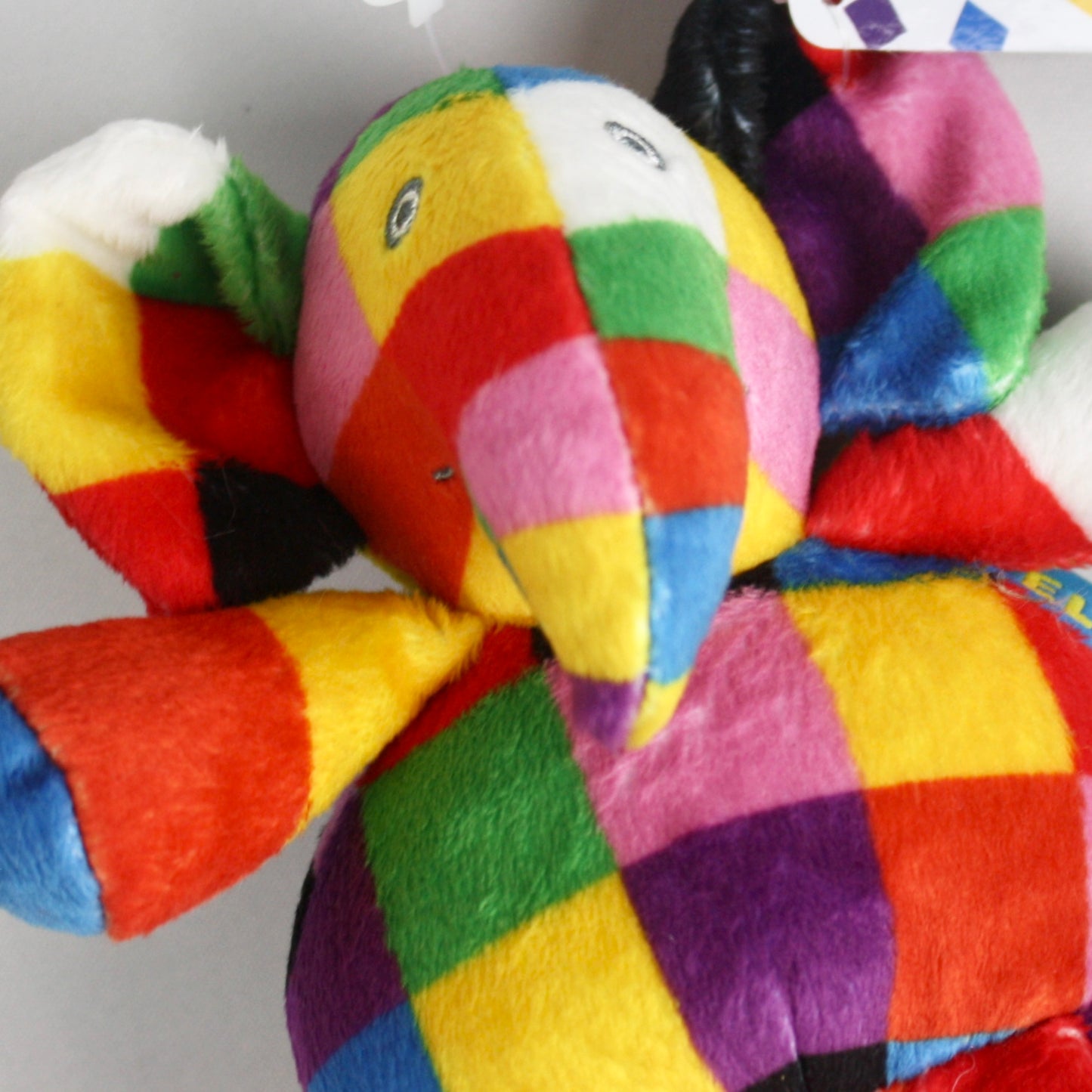 Elmer the Elephant Soft Toy Rattle