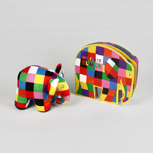 Elmer Toy and Book Set