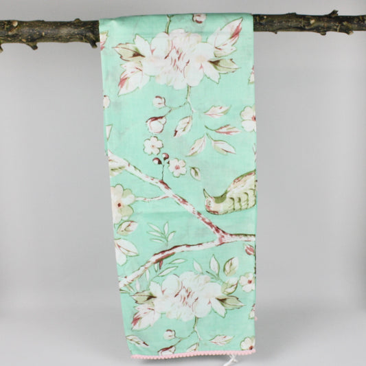 Mint Blossom Scarf