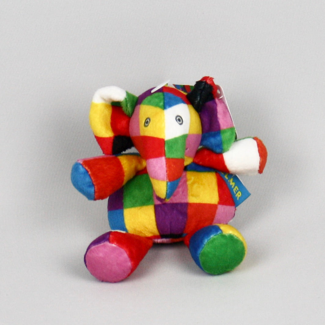 Elmer the Elephant Soft Toy Rattle