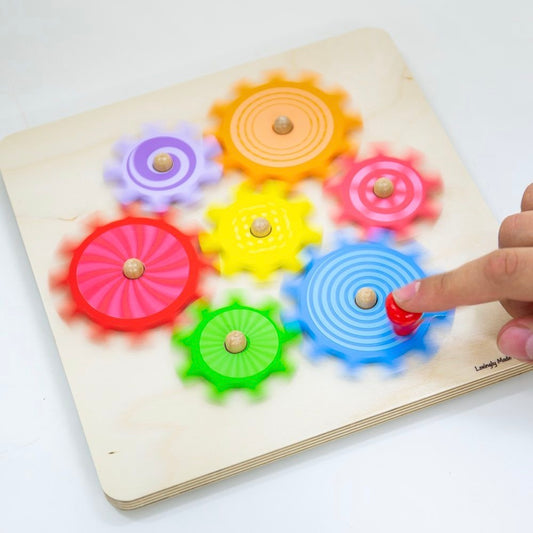 Wooden Cog Puzzle