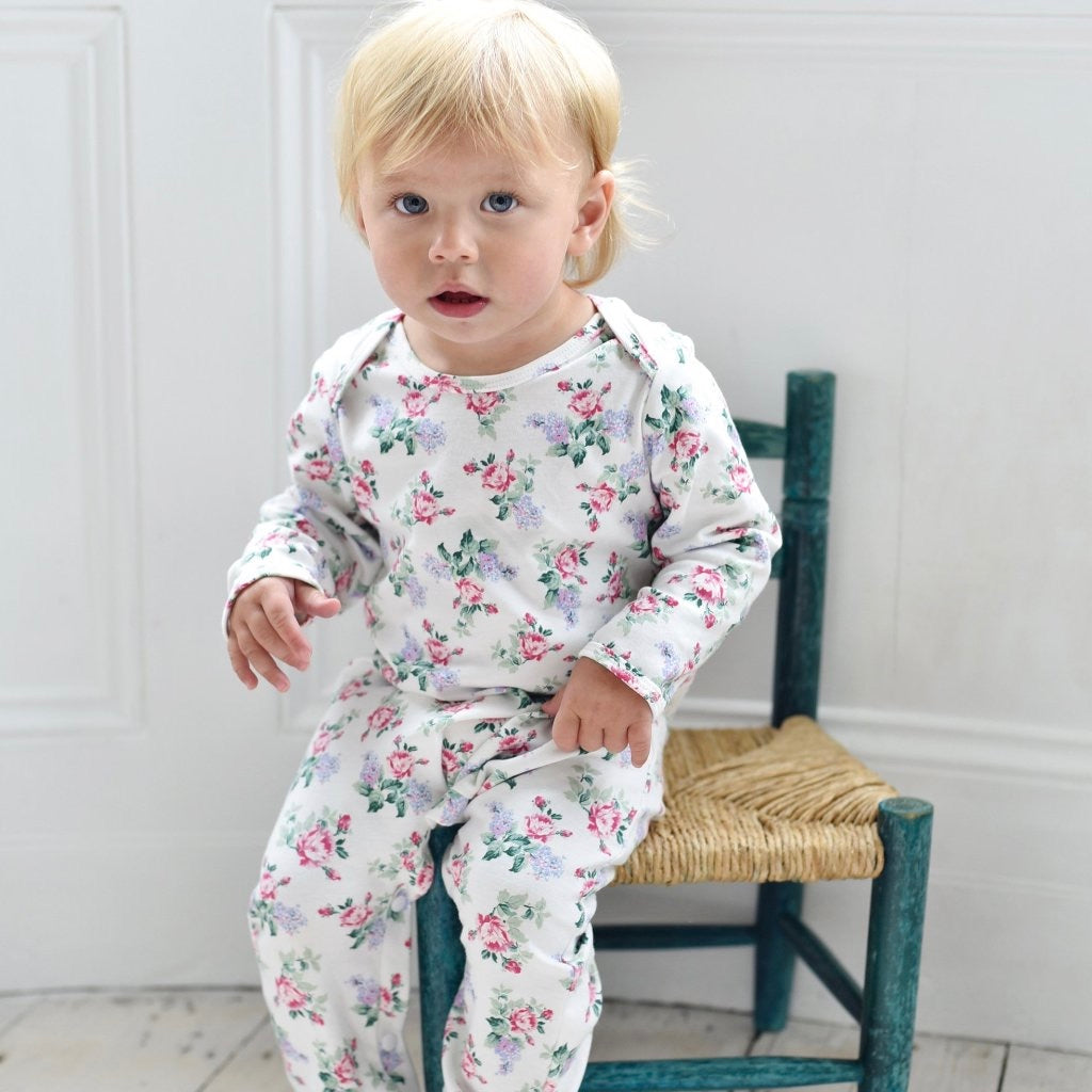 Rose Floral Sleepsuit