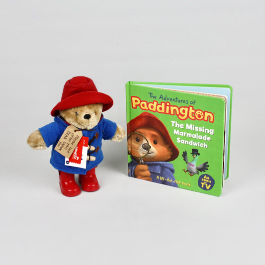 Paddington Bear Toy and Book Set