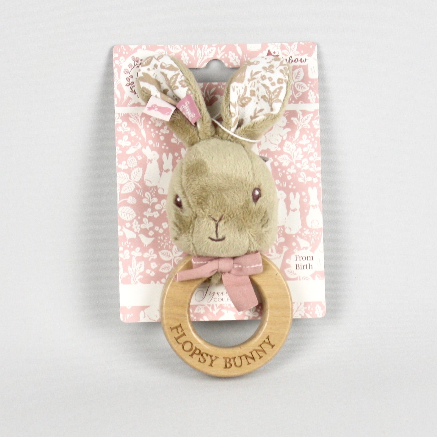 Heritage Flopsy Bunny Gift Set - Soft Toy & Rattle