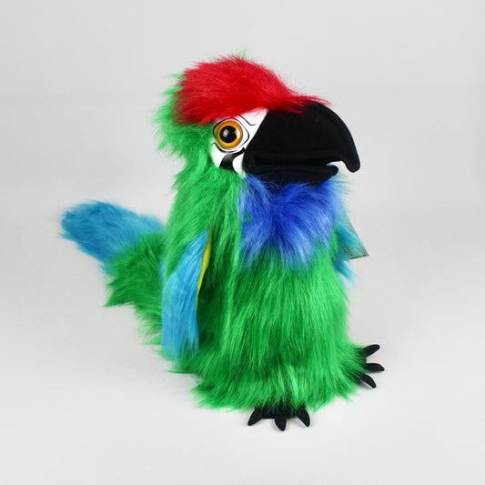 Green Amazon Macaw Puppet