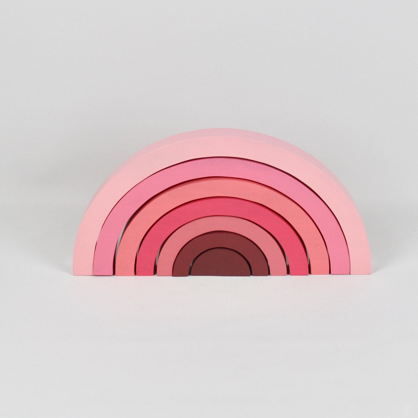 Fair Trade Pink Wooden Rainbow