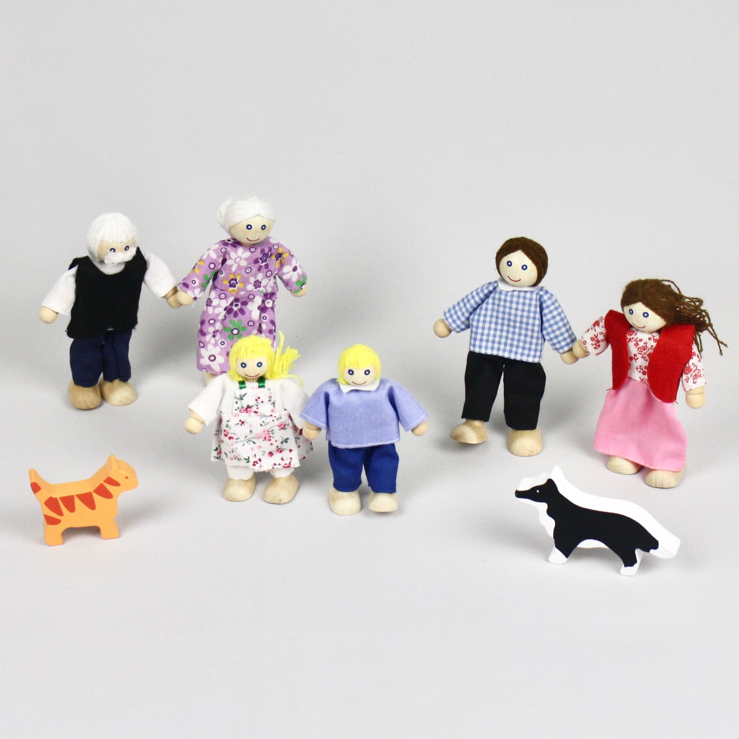 Heritage Playset Doll Family