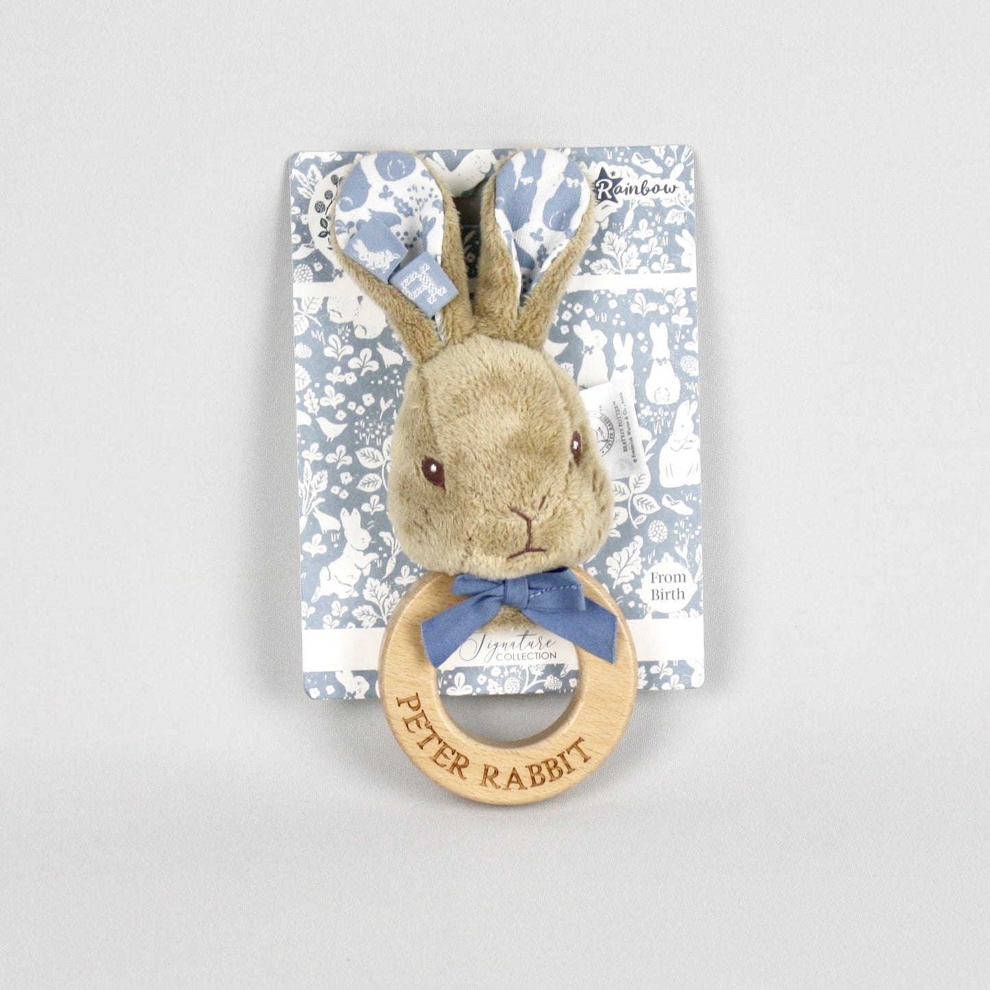 Heritage Peter Rabbit Gift Set - Soft Toy & Rattle