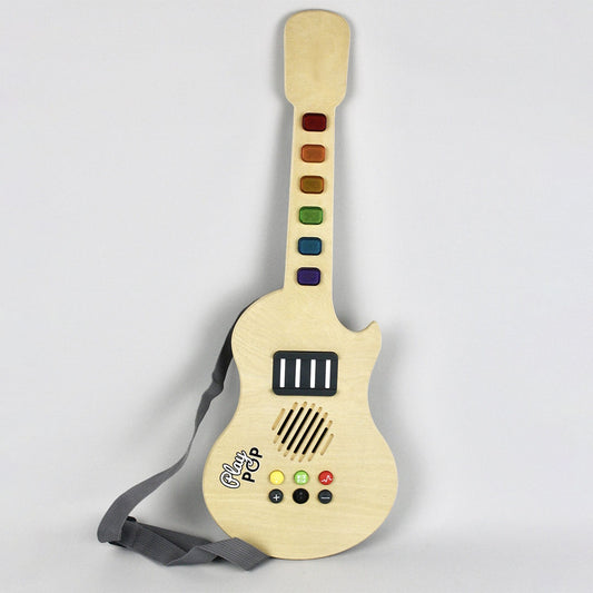 Light Up Wooden Electric Guitar